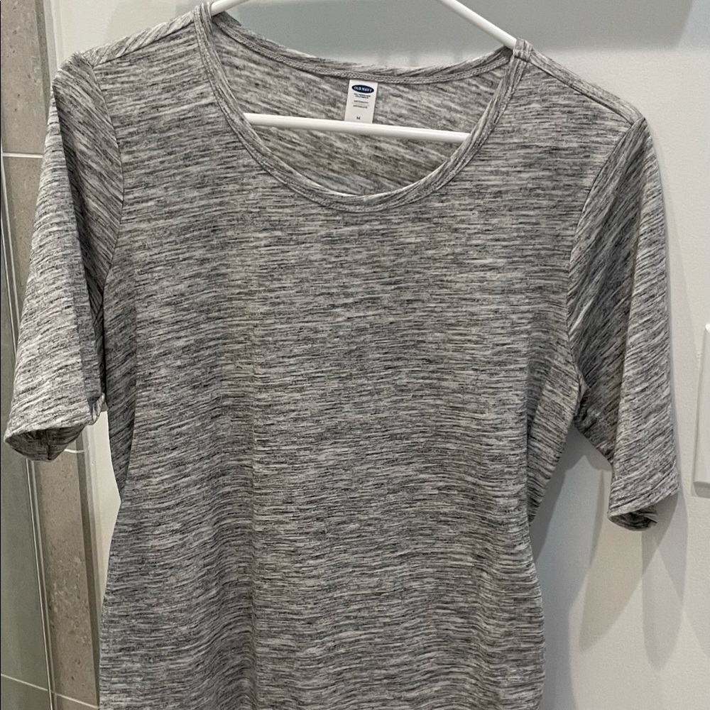 EUC Heathered gray Old Navy maternity dress